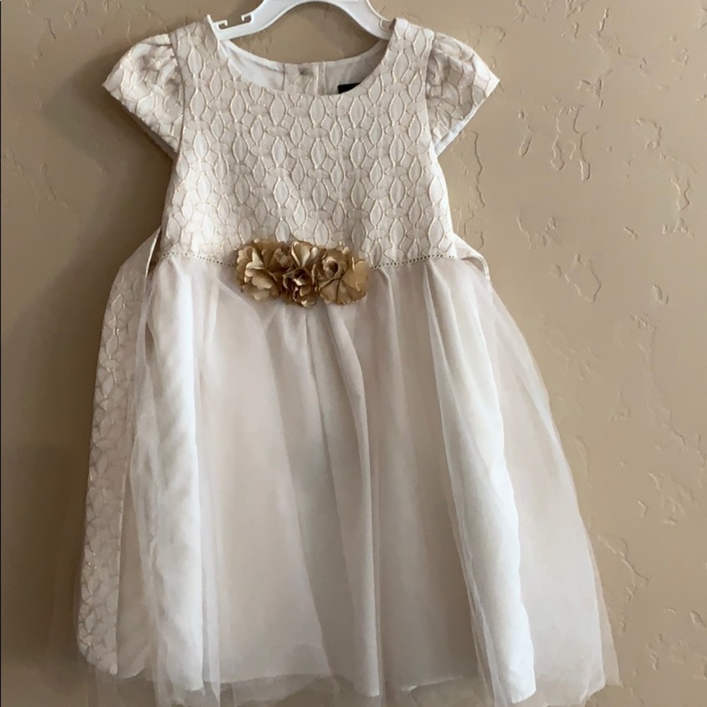 Cream/ivory girls dress